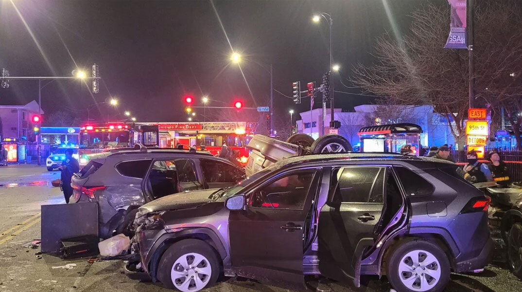 Καραμπόλα με δύο νεκρούς στο Σικάγο των ΗΠΑ