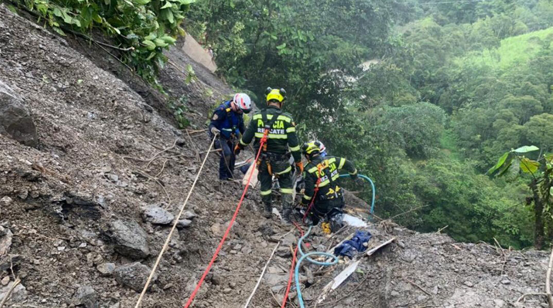 Κατολίσθηση στην Κολομβία