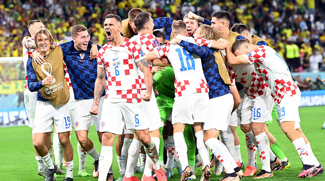 Η Κροατία προκρίθηκε στους «4» του Μουντιάλ του Κατάρ, αποκλείοντας στα πέναλτι τη Βραζιλία