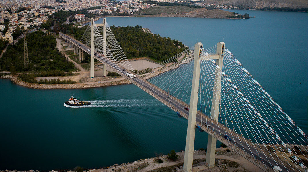Η νέα γέφυρα στη Χαλκίδα
