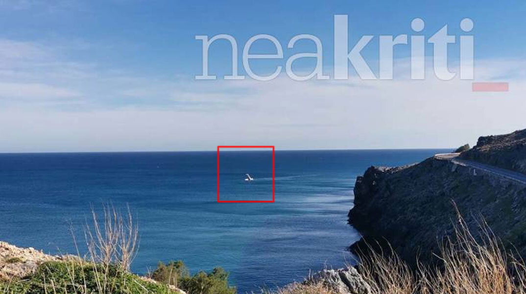Το μονοκινητήριο αεροσκάφος στην Κρήτη που κατέπεσε στη θάλασσα