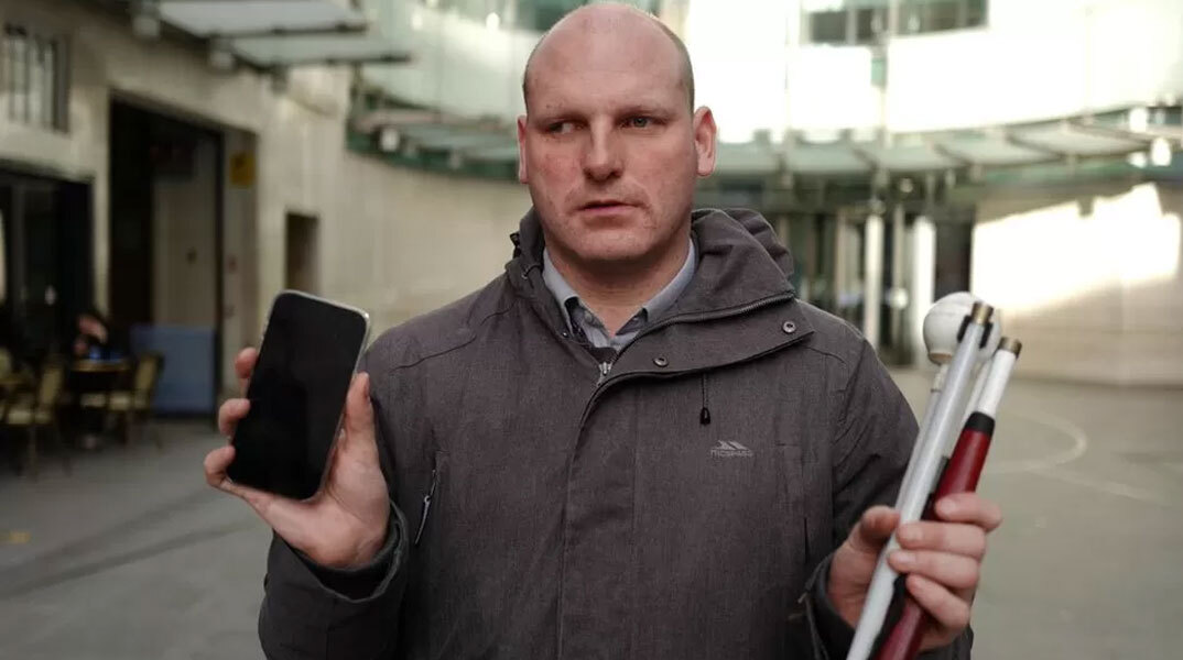 Ο τυφλός δημοσιογράφος του BBC που δέχτηκε την επίθεση από ληστή στο Λονδίνο