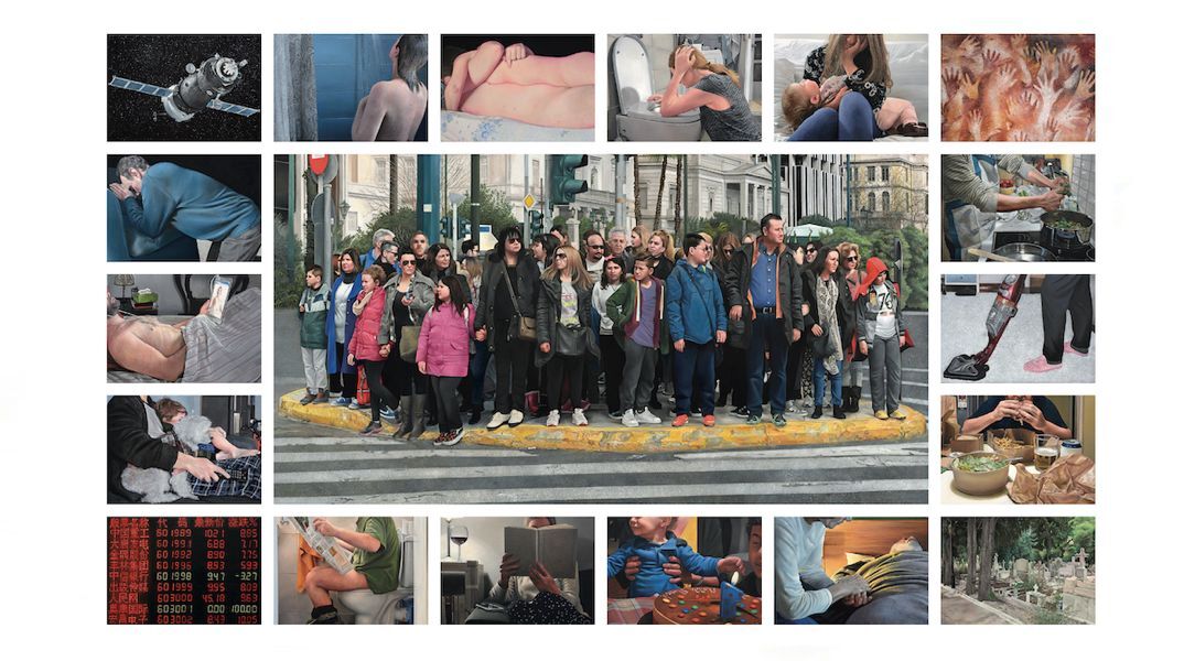 Δημήτρης Αναστασίου: Παρουσίαση της έκθεσης Τάνγκραμ που φιλοξενείται στην γκαλερί Citronne. 