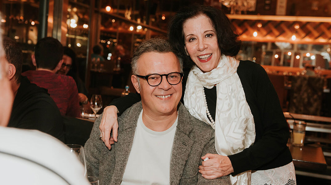 Μιχάλης Ρέππας και Μίνα Αδαμάκη