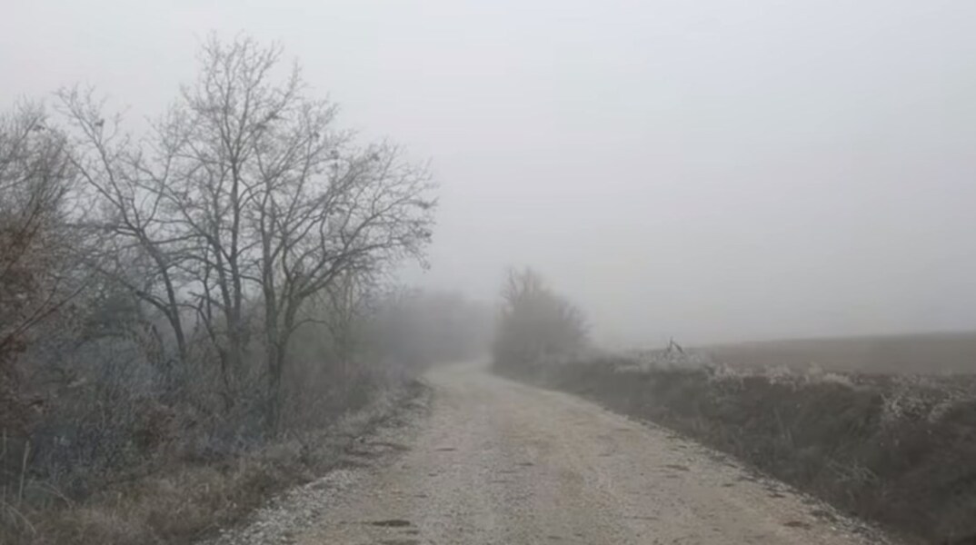 Φλώρινα: Η παγωμένη ομίχλη που «εξαφανίζει» την πόλη