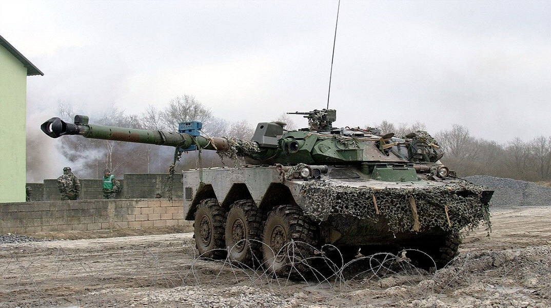Το γαλλικό άρμα μάχης AMX-10 RC στέλνει ο Μακρόν στην Ουκρανία