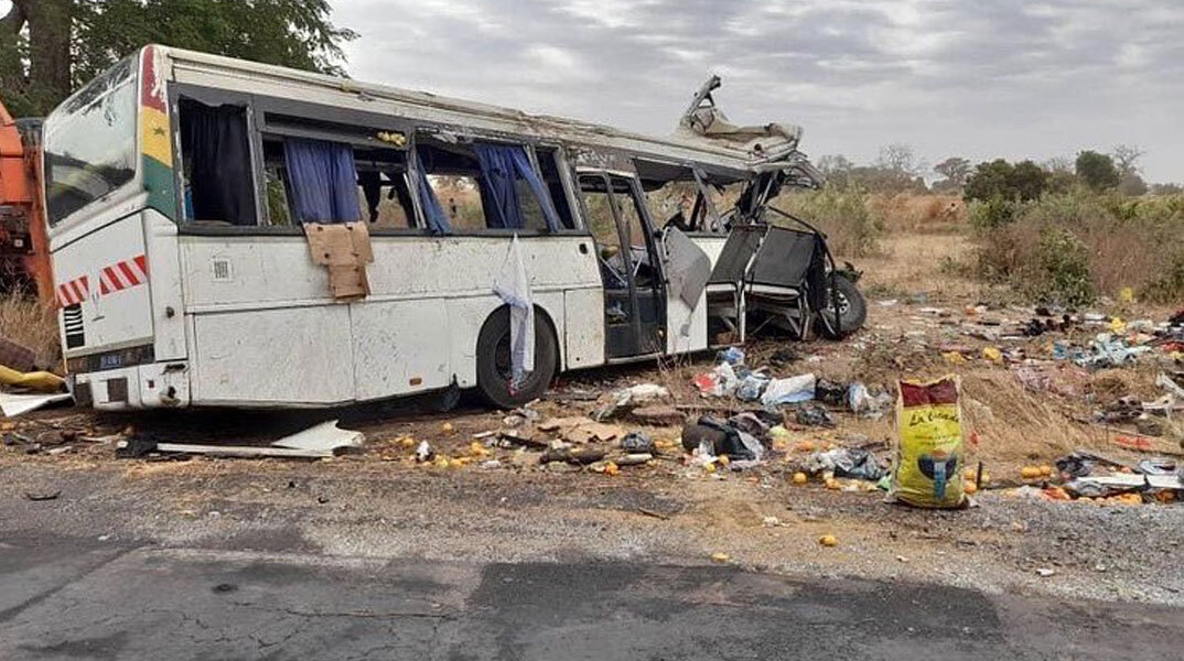 Πολύνεκρο τροχαίο με λεωφορεία στη Σενεγάλη