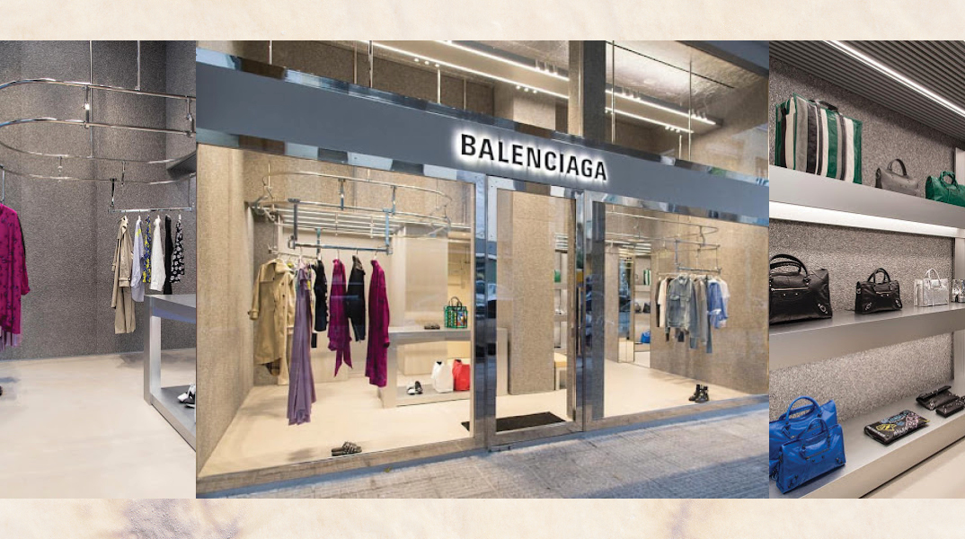 Balenciaga boutique, Athens, Greece