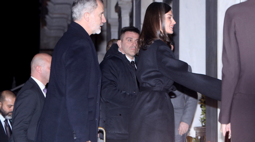 Ο Βασιλιάς Φελίπε με την Λετίθια