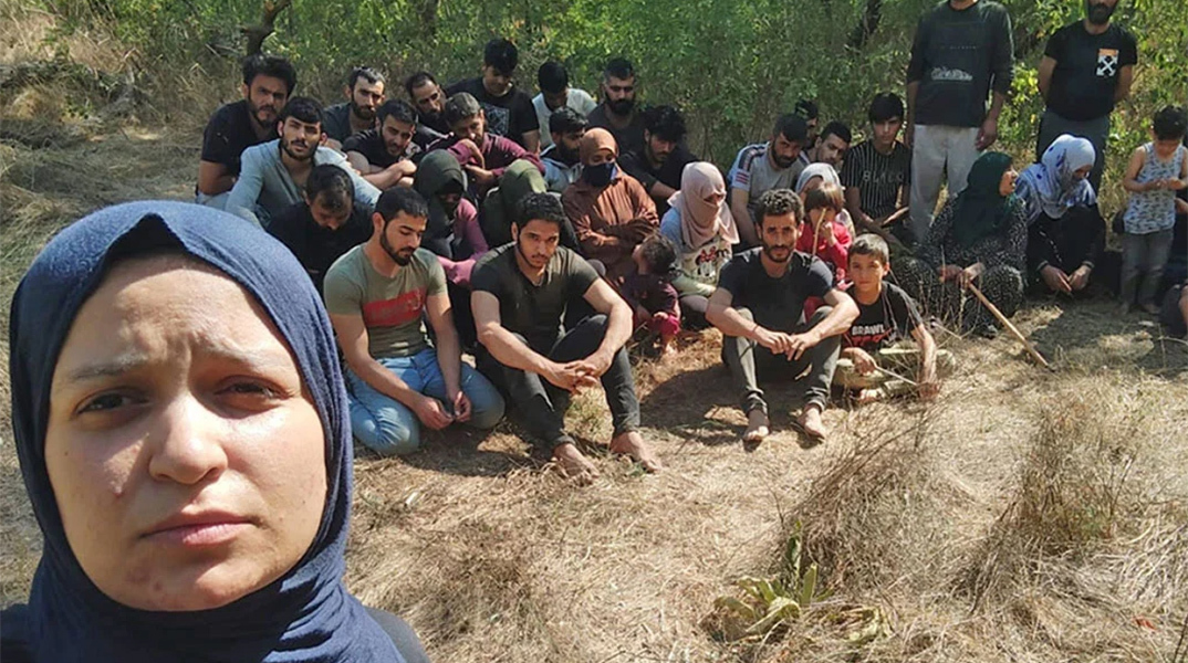 Μετανάστες στον Έβρο