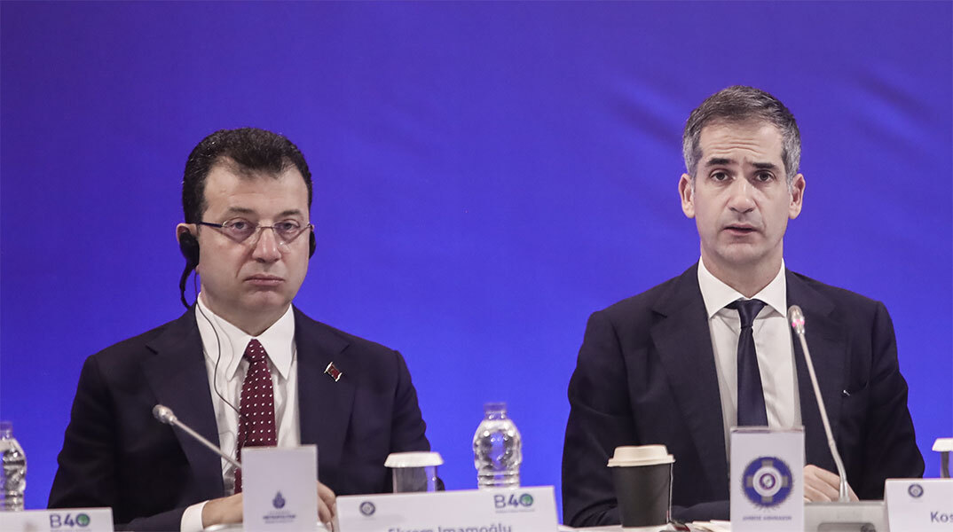 Εκρέμ Ιμάμογλου και Κώστας Μπακογιάννης