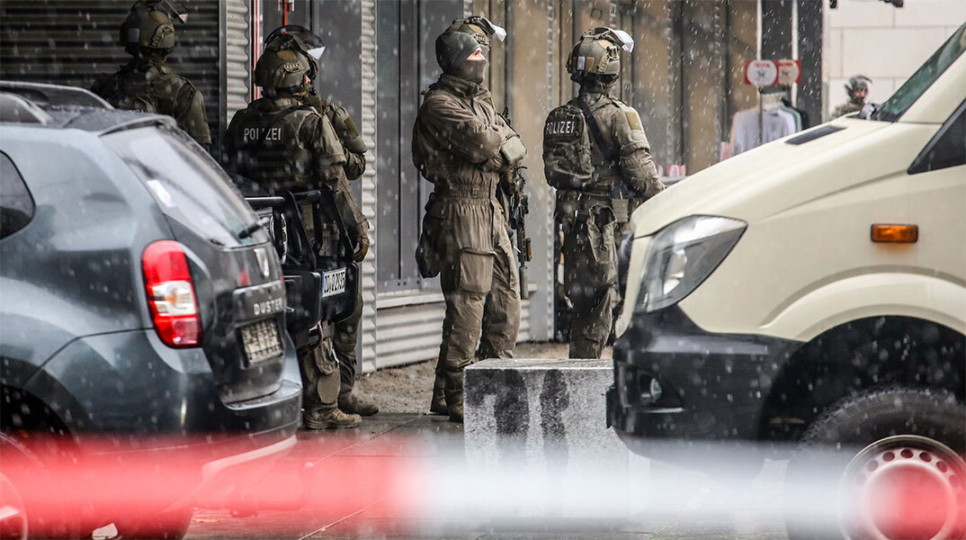 Άνδρες της γερμανικής αστυνομίας