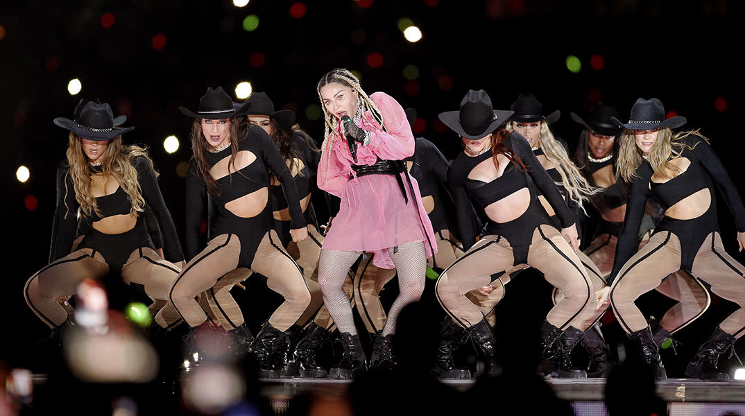 H Μαντόνα σε συναυλία στην Κολομβία