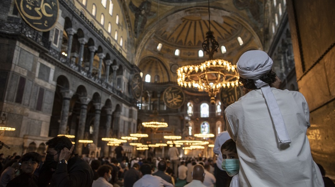 Ερντογάν: Δεύτερη Άλωση η μετατροπή της Αγίας Σοφίας σε τζαμί