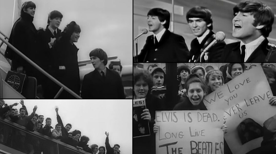 Οι Beatles «λατρεύτηκαν» από τους θαυμαστές τους στις ΗΠΑ