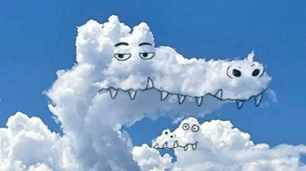Καιρός: Ο Κολυδάς ζωγραφίζει δράκους στα σύννεφα