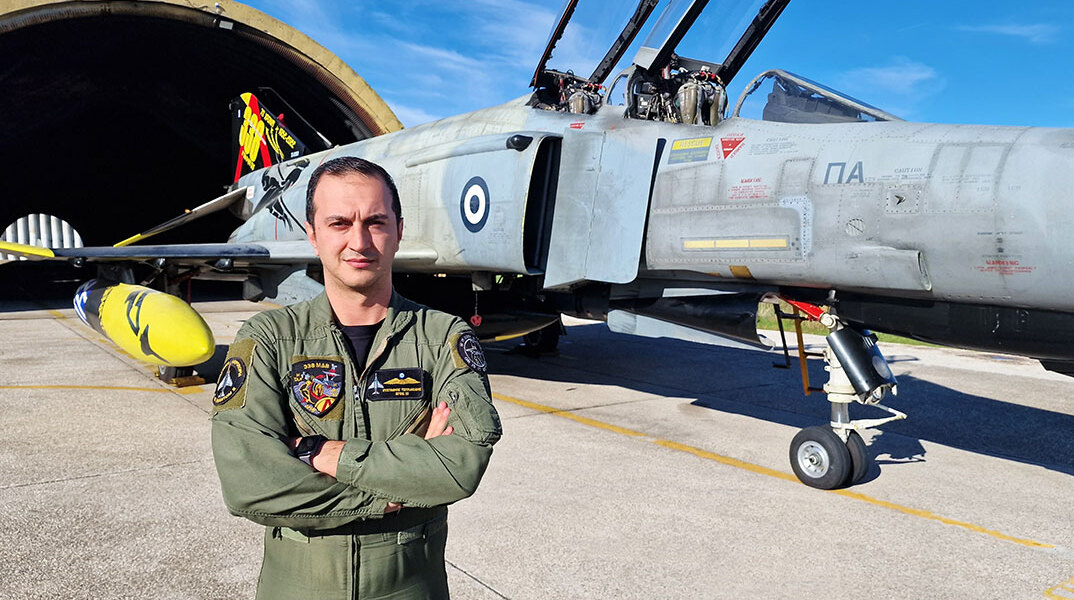 Ο 31χρονος Ευστάθιος Τσιτλακίδης, πιλότος του μοιραίου Phantom F4 στην Ανδραβίδα