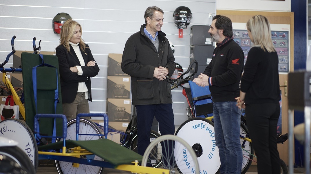 Συνάντηση Μητσοτάκη - Μαρέβας με τον Αχιλλέα Τσαλκιτζίδη στην Πτολεμαΐδα