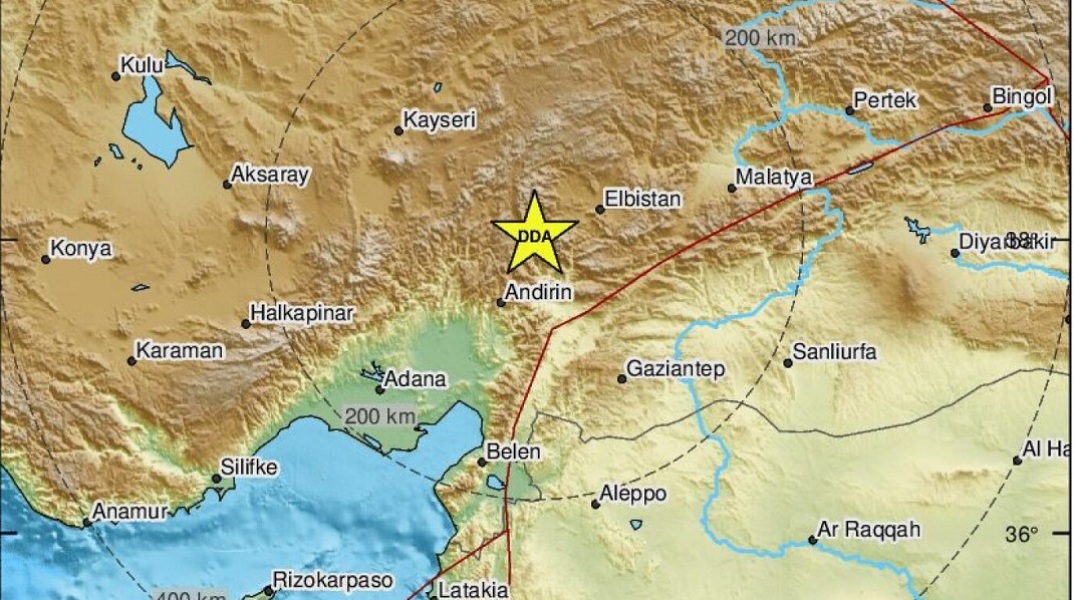 Σεισμός τώρα 5,2 Ρίχτερ στην Κεντρική Τουρκία