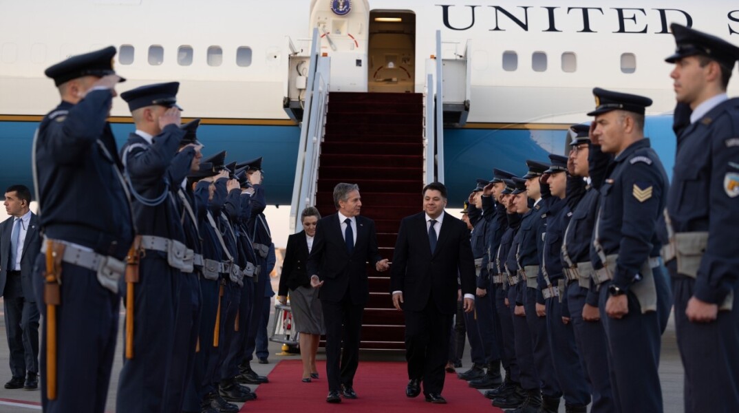 Στην Αθήνα ο ΥΠΕΞ των ΗΠΑ Άντονι Μπλίνκεν