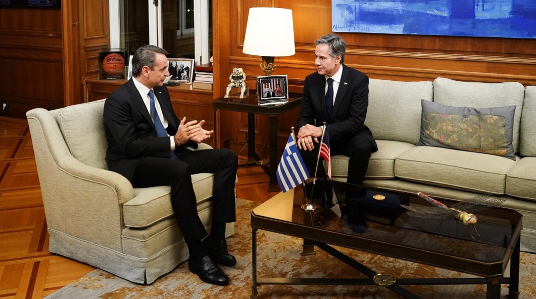 Μητσοτάκης σε Μπλίνκεν: Ράγισε η καρδιά μας από την καταστροφή στην Τουρκία