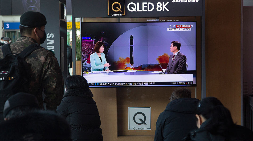 Εκτόξευση δύο νέων βαλλιστικών πυραύλων από τη Βόρεια Κορέα