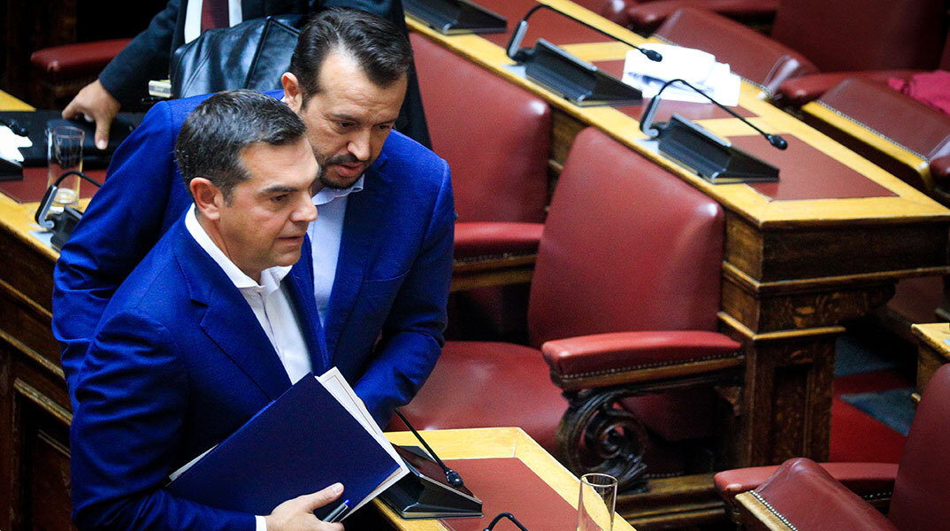 Αλέξης Τσίπρας και Νίκος Παππάς