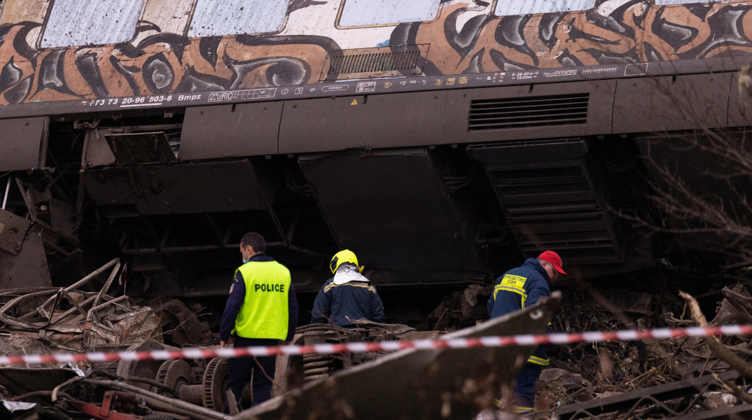 Σύγκρουση τρένων στα Τέμπη