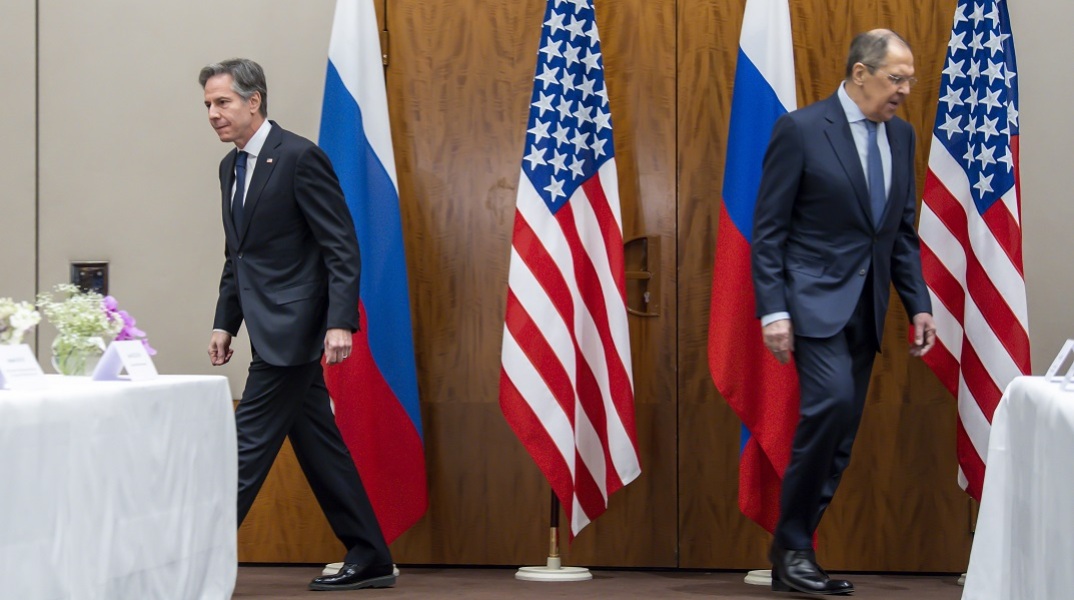 Ουκρανία: Μπλίνκεν και Λαβρόφ ανταλλάσσουν κατηγορίες μετά τη συνάντησή τους