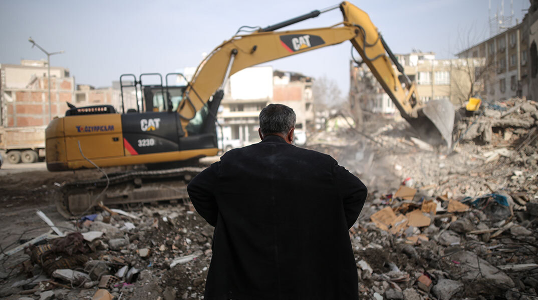 Καταστροφές και θάνατο άφησε πίσω του ο σεισμός του Φεβρουαρίου στην Τουρκία