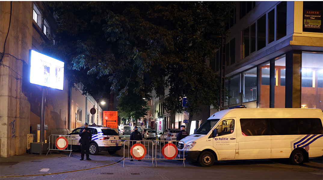 Αστυνομικοί στο Βέλγιο