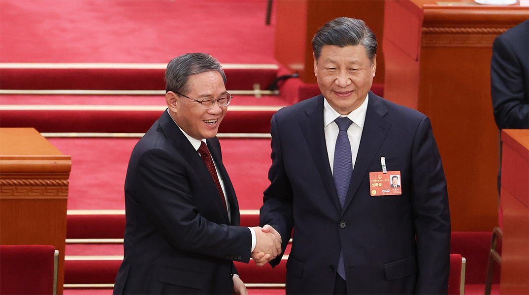 Ο Σι Τζινπίνγκ και ο Λι Τσιανγκ