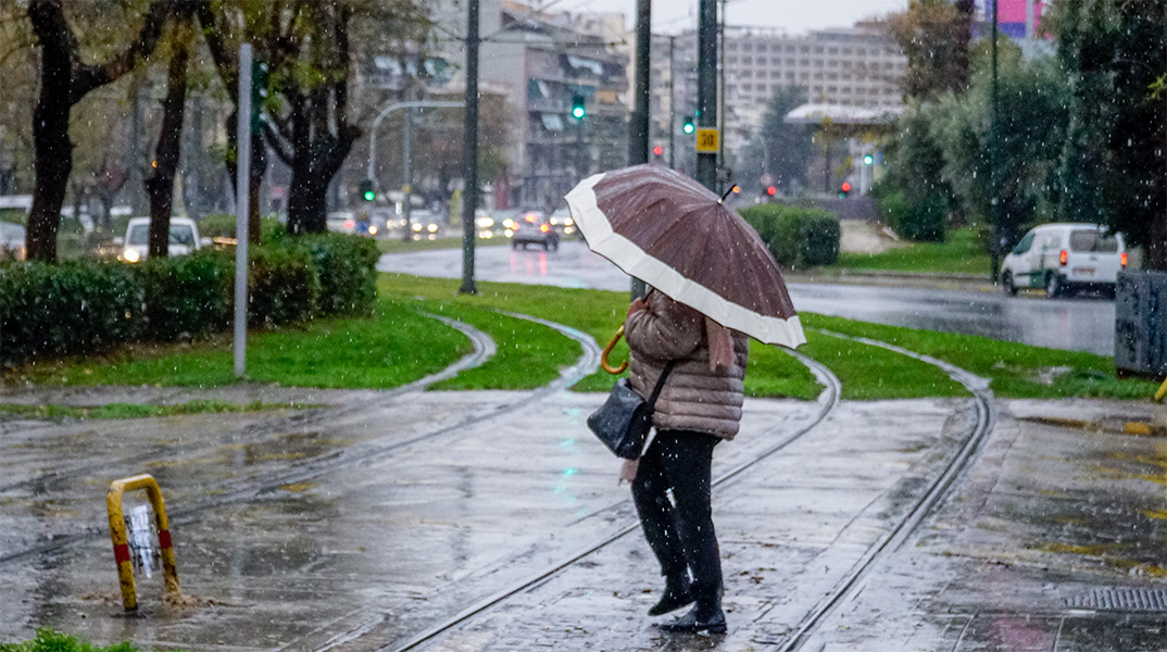 Βροχή στην Αθήνα