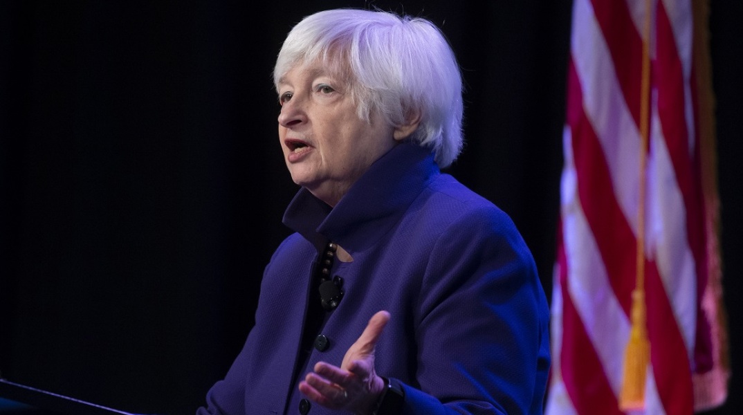 ΗΠΑ: Εν μέσω αναταραχής στον τραπεζικό τομέα, η υπουργός Οικονομικών Γέλεν διαβεβαιώνει ότι το αμερικανικό τραπεζικό σύστημα είναι υγιές	