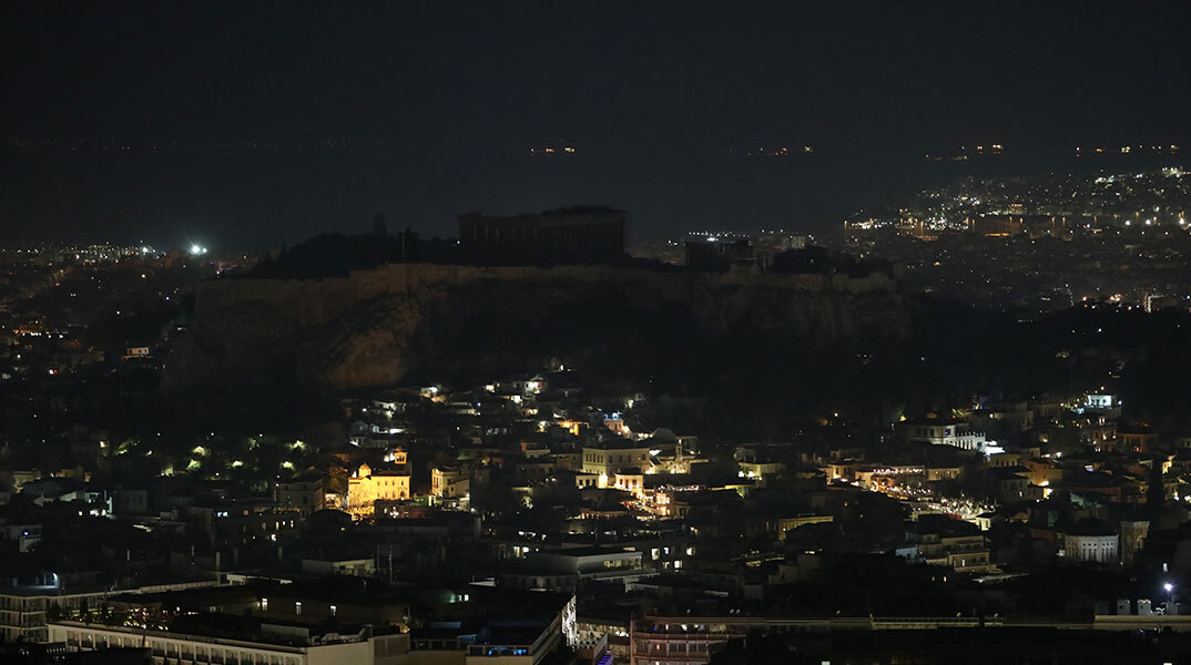 Κλειστά τα φώτα στην Ακρόπολη για την Ώρα της Γης