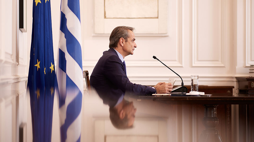 Ο πρωθυπουργός Κυριάκος Μητσοτάκης