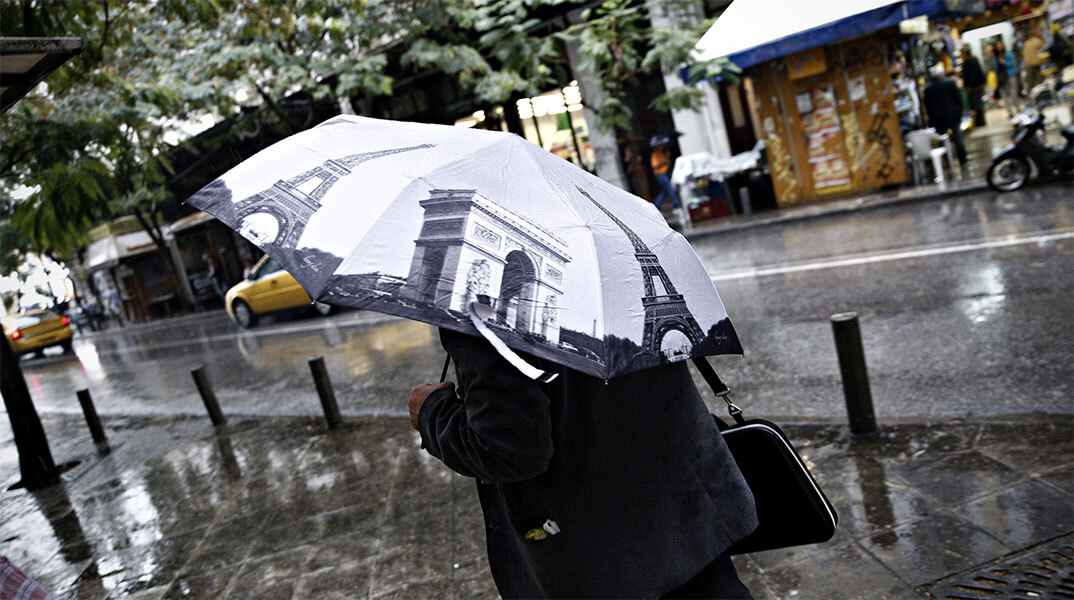 Βροχή στην Αθήνα