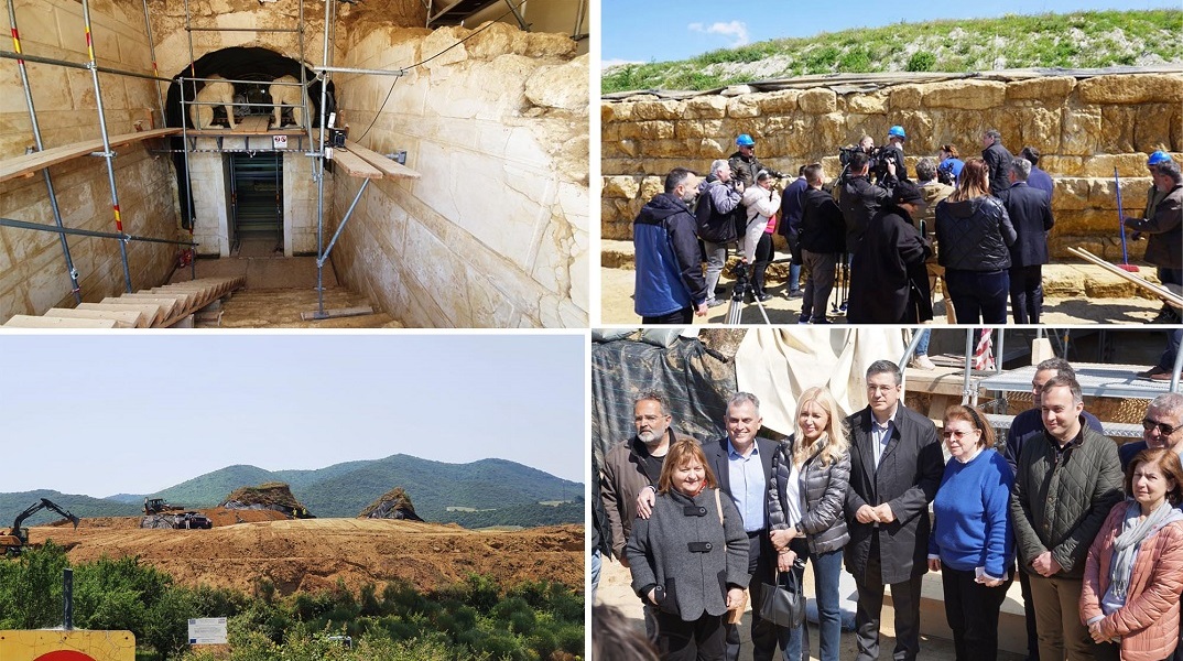 Αμφίπολη Σερρών: Επισκέψιμος ο Τύμβος Καστά μετά το Πάσχα 