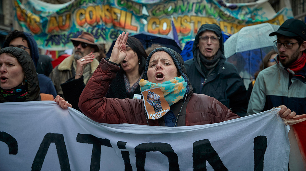 Διαδηλώσεις στη Γαλλία