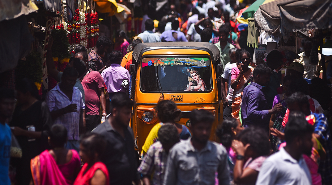 Πολίτες στην Ινδία