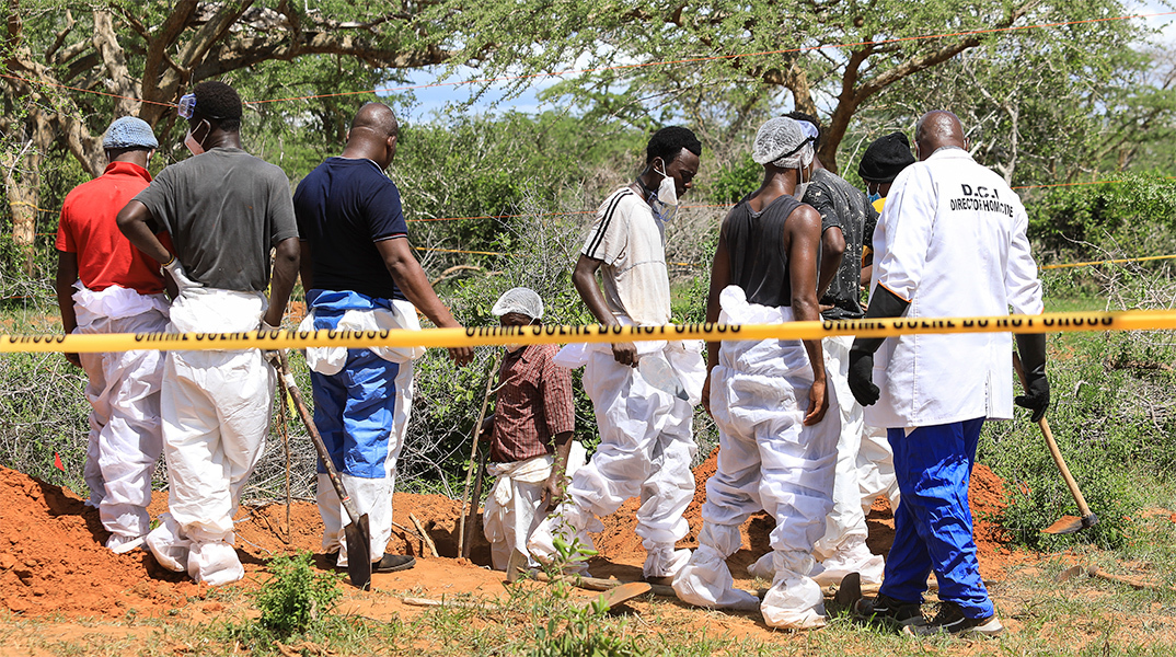 Στους 47 οι νεκροί πιστοί αίρεσης στην Κένυα που νήστεψαν μέχρι θανάτου