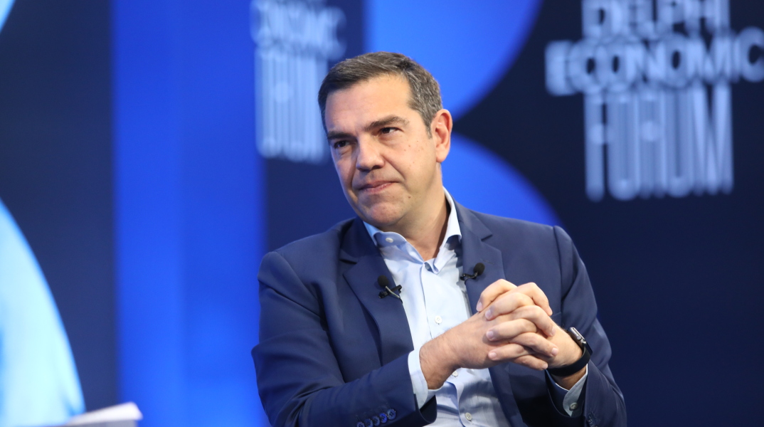 O Aλέξης Τσίπρας στο 8ο Οικονομικό Φόρουμ Δελφών