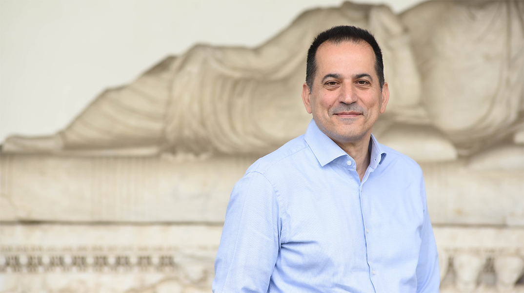 O επικεφαλής της δημοτικής κίνησης «Θεσσαλονίκη Για Όλους» και υποψήφιος δήμαρχος Θεσσαλονίκης Σπύρος Πέγκας