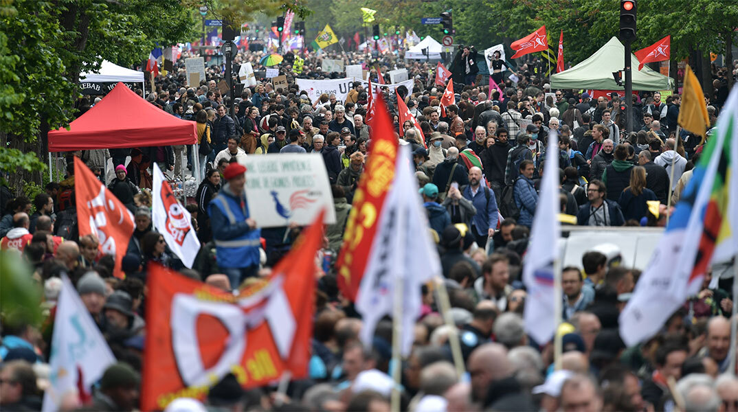 Διαδηλώσεις στη Γαλλία