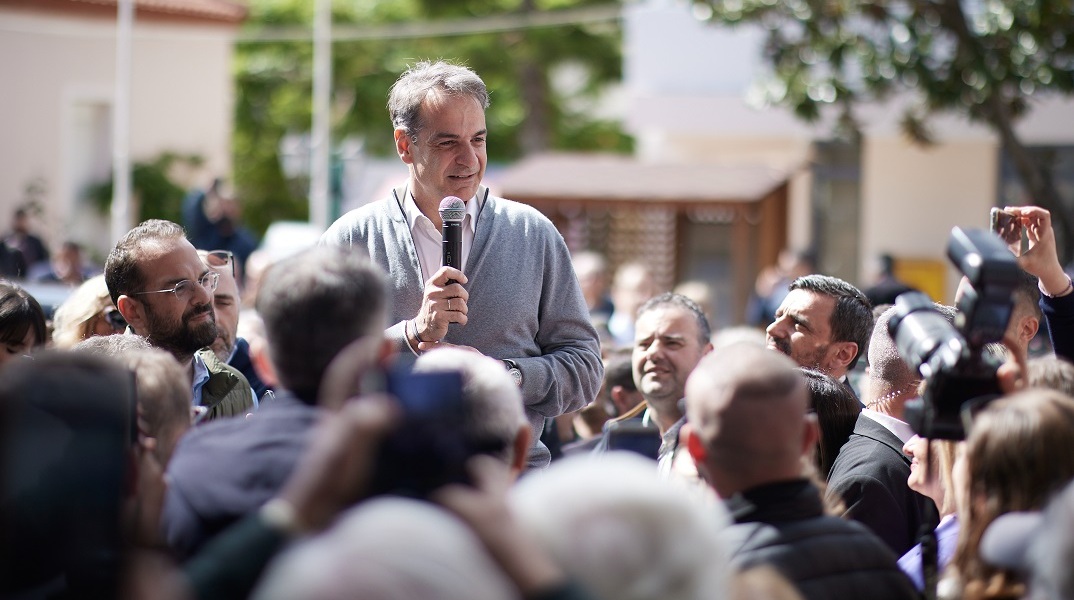 Εκλογές 2023 - Μητσοτάκης: Μιλάμε για το μέλλον και αφήνουμε τους άλλους να τσακώνονται για το παρελθόν και την Ελλάδα του 1981