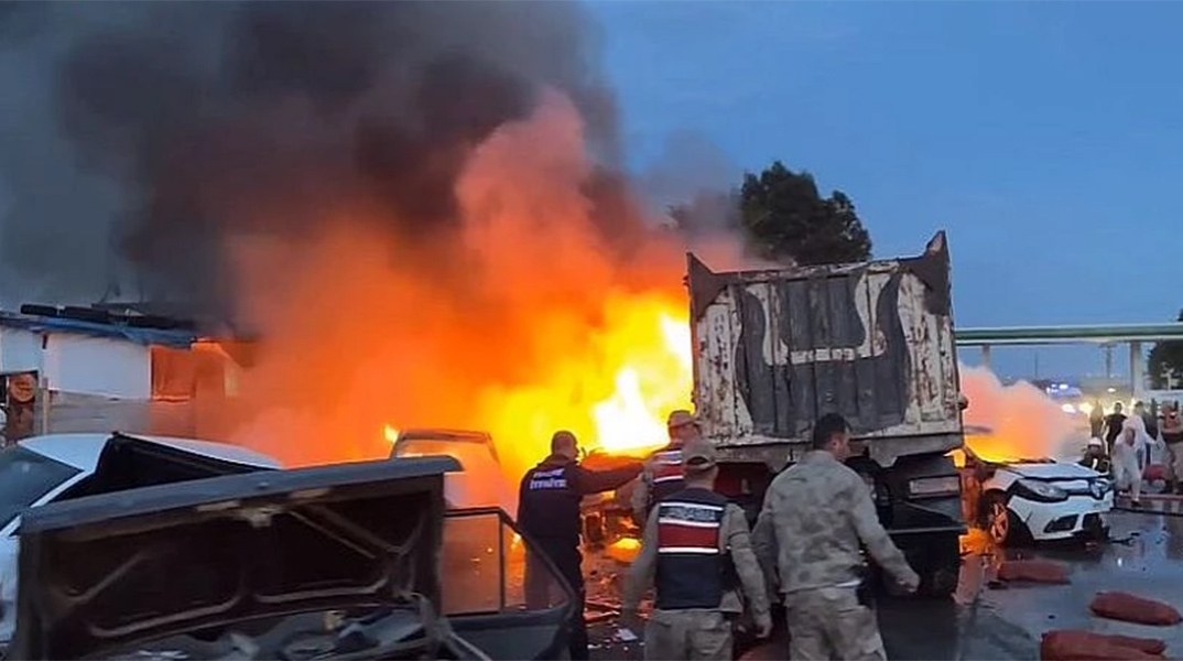Καραμπόλα οχημάτων στην Τουρκία