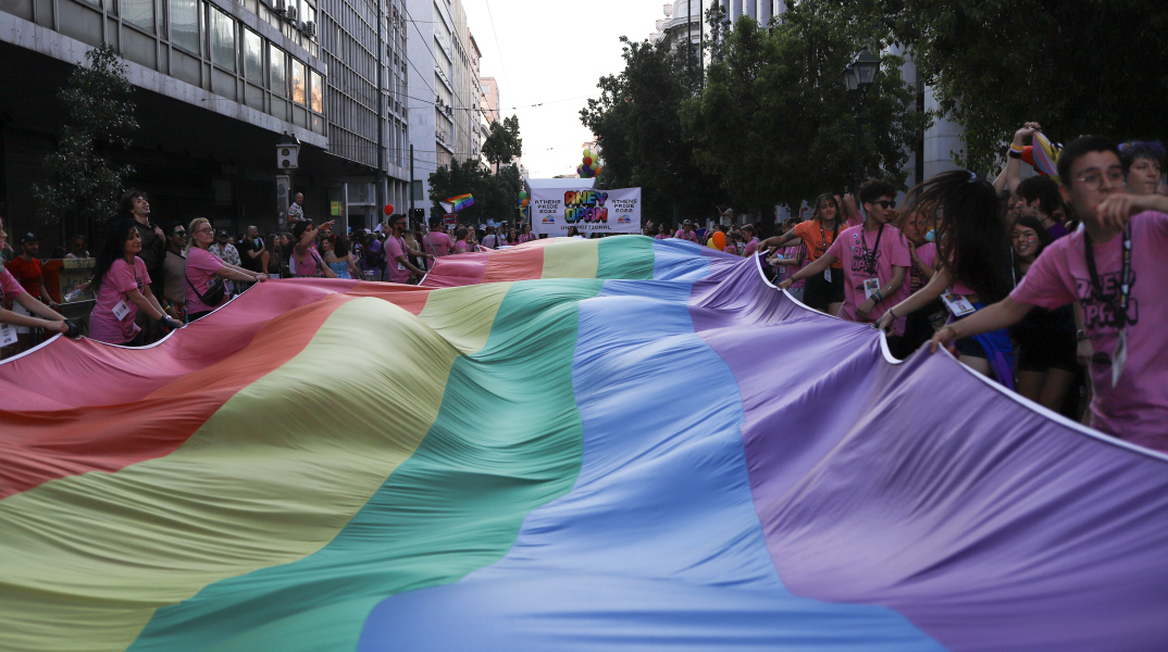 Στιγμιότυπο από το Athens Pride 2022