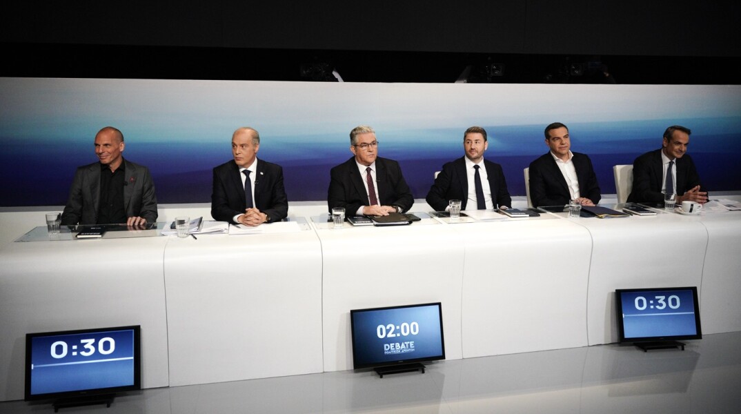 Η «ακτινογραφία» του debate των πολιτικών αρχηγών