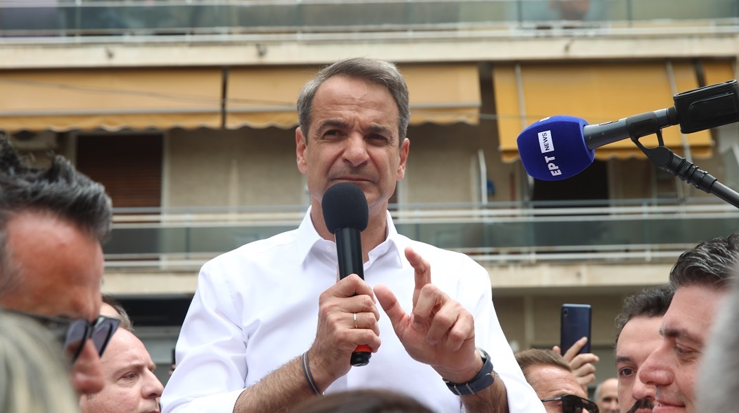 Εκλογές 2023 - Μητσοτάκης: Υπάρχει μία πρόταση διακυβέρνησης και από την άλλη το απόλυτο χάος