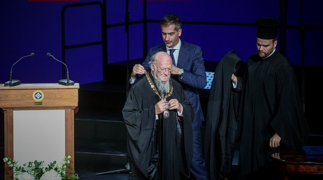 Δήμος Αθηναίων: Τον Οικουμενικό Πατριάρχη Βαρθολομαίο τίμησε σήμερα η Αθήνα 